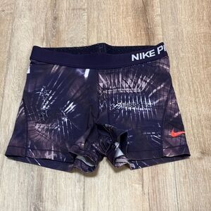 Nike pro purple and orange
